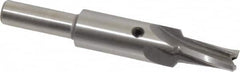 Value Collection - 1/4" Diam, 1/4" Shank, Diam, 4 Flutes, Straight Shank, Interchangeable Pilot Counterbore - Exact Tool & Supply