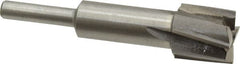 Value Collection - 23/32" Diam, 1/4" Shank, Diam, 4 Flutes, Straight Shank, Interchangeable Pilot Counterbore - Exact Tool & Supply