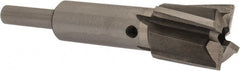 Value Collection - 3/4" Diam, 1/4" Shank, Diam, 4 Flutes, Straight Shank, Interchangeable Pilot Counterbore - Exact Tool & Supply