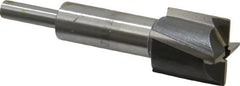 Value Collection - 27/32" Diam, 1/4" Shank, Diam, 4 Flutes, Straight Shank, Interchangeable Pilot Counterbore - Exact Tool & Supply