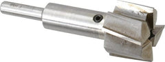 Value Collection - 1" Diam, 1/4" Shank, Diam, 4 Flutes, Straight Shank, Interchangeable Pilot Counterbore - Exact Tool & Supply