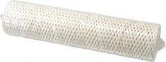 Parker - 2-1/2" OD, 25µ, Rayon String-Wound Cartridge Filter - 10" Long - Exact Tool & Supply