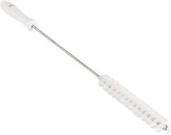 Vikan - 3/4" Diam Polyester Valve Brush - 19-5/8" OAL, 5-3/4" Head Length, Polypropylene & Stainless Steel Handle - Exact Tool & Supply