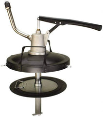 PRO-LUBE - Grease Lubrication 54 Gal/Stroke Flow Aluminum & Steel Lever Hand Pump - For 25 to 50 Lb & 5 Gal Container - Exact Tool & Supply
