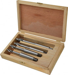 Value Collection - 1/4" to 1/2" Socket-Head Cap Screw Compatible, High Speed Steel, Solid Pilot Counterbore Set - Exact Tool & Supply