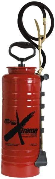 Chapin - 3.5 Gal Chemical Safe Garden Hand Sprayer - Coated Steel Tank, Wide Mouth, Reinforced Hose, For Concrete Applications - Exact Tool & Supply