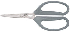 Clauss - 1-3/4" Length of Cut, Straight Pattern Multi-Purpose Snip - 6" OAL, ABS Handle - Exact Tool & Supply