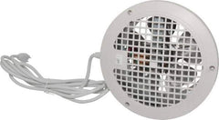 Suncourt - 7" Blade, 1/20 hp, 200 Max CFM, Thru Wall Fan - 0.75 Amps, 120 Volts, 1 Speed - Exact Tool & Supply