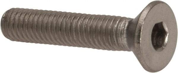 Value Collection - #10-32 UNF Hex Socket Drive, 82° Flat Screw - Grade 316 Stainless Steel, 1" OAL - Exact Tool & Supply