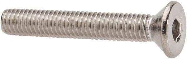 Value Collection - #10-32 UNF Hex Socket Drive, 82° Flat Screw - Grade 316 Stainless Steel, 1-1/4" OAL - Exact Tool & Supply