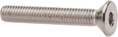 Value Collection - #10-32 UNF Hex Socket Drive, 82° Flat Screw - Grade 316 Stainless Steel, 1-1/4" OAL - Exact Tool & Supply