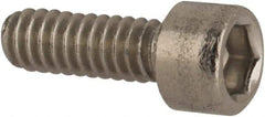Value Collection - #2-56 UNC Hex Socket Drive, Socket Cap Screw - Grade 316 Stainless Steel, 1/4" Length Under Head - Exact Tool & Supply