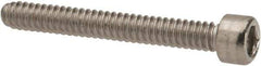 Value Collection - #4-40 UNC Hex Socket Drive, Socket Cap Screw - Grade 316 Stainless Steel, 7/8" Length Under Head - Exact Tool & Supply