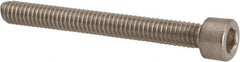 Value Collection - #8-32 UNC Hex Socket Drive, Socket Cap Screw - Grade 316 Stainless Steel, 1-1/2" Length Under Head - Exact Tool & Supply