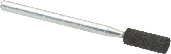 Cratex - 3/16" Max Diam x 1/2" Thick, Shape Code W154, Rubberized Point - Medium Grade, Aluminum Oxide - Exact Tool & Supply