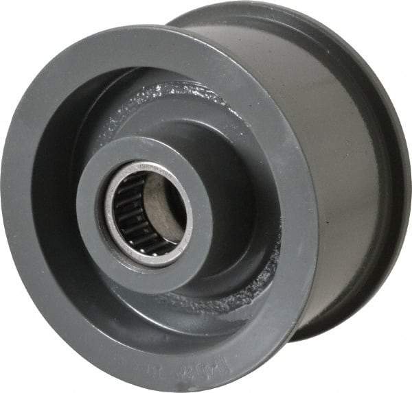 Browning - 2-1/2" Cast Iron Flat Face Idler - Drive Tighteners & Idlers - Exact Tool & Supply