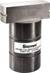 Starrett - Height Gage Probe Calibration Block - For Use with Altissimo Electronic Height Gages - Exact Tool & Supply
