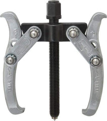 Value Collection - 2" to 4" Spread, 4 Ton Capacity, Gear Puller - 70mm Reach, For Bearings, Gears & Pulleys - Exact Tool & Supply