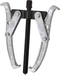Value Collection - 3-1/4" to 8" Spread, 10 Ton Capacity, Gear Puller - 175mm Reach, For Bearings, Gears & Pulleys - Exact Tool & Supply