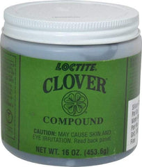 Loctite - 1 Lb Water Soluble Compound - Compound Grade Extra Fine, 280 Grit, Black & Gray, Use on General Purpose - Exact Tool & Supply