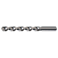 #1 RHS / RHC HSS 118 Degree Radial Point Fast Spiral Drill - Bright - Exact Tool & Supply