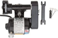 Dumore - Integral, Internal and External Spindle, Tool Post Grinder - 1/8, 7 Inch Lathe Swing Compatibility, 1/14 hp, 115 Volts, 1/4 Inch Spindle Hole Diameter - Exact Tool & Supply