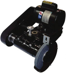 Dumore - Interchangeable, Internal and External Spindle, Tool Post Grinder - 3, 20 Inch Lathe Swing Compatibility, 1 hp, 220 and 440 Volts - Exact Tool & Supply