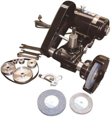 Dumore - Interchangeable, Internal and External Spindle, Tool Post Grinder - 1/2, 1/2 hp, 120 Volts, 1-7/8 Inch Spindle Hole Diameter - Exact Tool & Supply