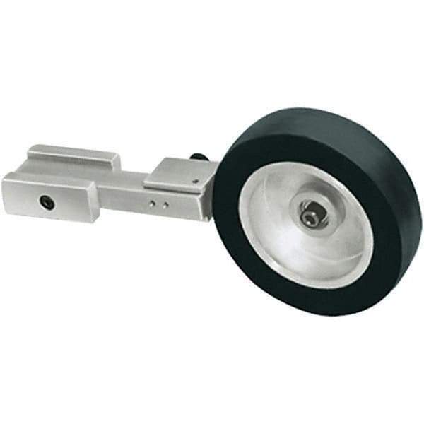 Dynabrade - 3/8" Wide Contact Arm - 30" Belt Length, Crowned, Rubber - Exact Tool & Supply