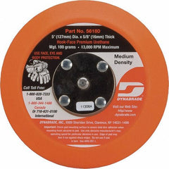 Dynabrade - 5" Diam Disc Backing Pad - 12,000 RPM - Exact Tool & Supply