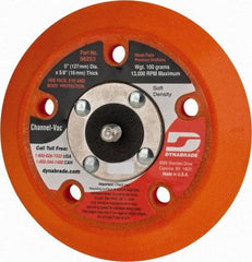 Dynabrade - 5" Diam Disc Backing Vacuum Replacement Pad - Soft Density, 12,000 RPM - Exact Tool & Supply