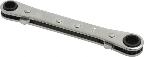 Lang - 7mm x 8mm 12 Point Reversible Ratcheting Box Wrench - Exact Tool & Supply