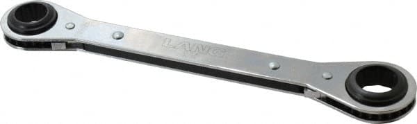 Lang - 19mm x 21mm 12 Point Reversible Ratcheting Box Wrench - Exact Tool & Supply