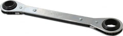Lang - 19mm x 21mm 12 Point Reversible Ratcheting Box Wrench - Exact Tool & Supply