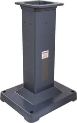 Baldor - 20 Inch Wide x 17 Inch Deep, Machine Pedestal Stand - Compatible with 8, 10, 12 and 14 Inch Grinders - Exact Tool & Supply