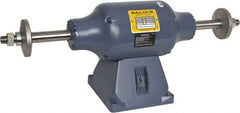 Baldor - 10" Wheel Diam x 1-1/4" Wheel Width, 1 hp Buffer - 7/8" Arbor Hole Diam, 1 Phase, 1,800 Max RPM, 115/230 Volts - Exact Tool & Supply