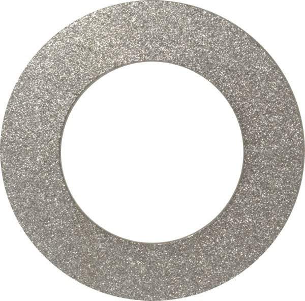 Made in USA - 5" Diam x 3" Hole x 1/4" Thick, 90/100 Grit Surface Grinding Wheel - Diamond, Coarse Grade - Exact Tool & Supply