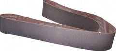 Norton - 2-1/2" Wide x 60" OAL, 80 Grit, Aluminum Oxide Abrasive Belt - Aluminum Oxide, Medium, Coated, X Weighted Cloth Backing, Series R228 - Exact Tool & Supply