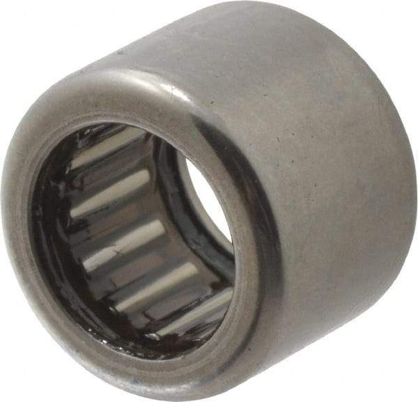 INA Bearing - 0.472" Bore Diam, 1,460 Lb. Dynamic Capacity, 12 x 18 x 14mm, Caged, Single Seal, Open End, Shell Needle Roller Bearing - 0.709" Outside Diam, 0.551" Wide - Exact Tool & Supply
