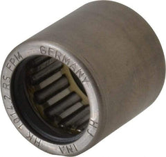 INA Bearing - 0.394" Bore Diam, 990 Lb. Dynamic Capacity, 10 x 14 x 14mm, Caged, Double Seal, Open End, Shell Needle Roller Bearing - 0.551" Outside Diam, 0.551" Wide - Exact Tool & Supply