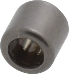 INA Bearing - 1/8" Bore Diam, 240 Lb. Dynamic Capacity, 1/8 x 1/4 x 1/4", Caged, Open End, Shell Needle Roller Bearing - 1/4" Outside Diam, 1/4" Wide - Exact Tool & Supply