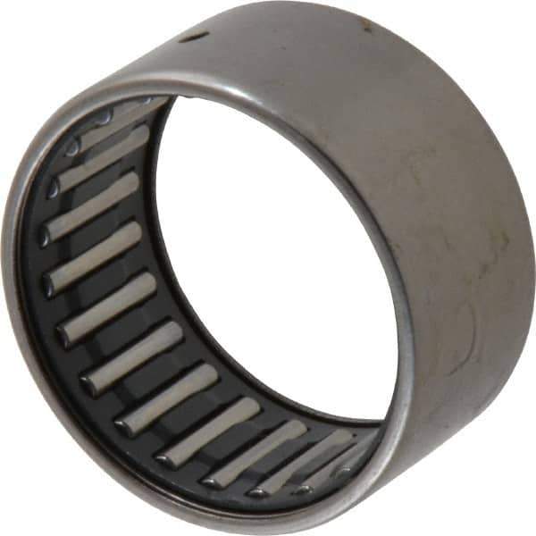 IKO - 1-1/4" Bore Diam, 4,750 Lb. Dynamic Capacity, 1-1/4 x 1-1/2 x 3/4", Caged, Open End, Shell Needle Roller Bearing - 1-1/2" Outside Diam, 3/4" Wide - Exact Tool & Supply