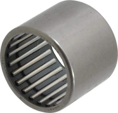 IKO - 1-1/4" Bore Diam, 7,500 Lb. Dynamic Capacity, 1-1/4 x 1-1/2 x 1-1/4", Caged, Open End, Shell Needle Roller Bearing - 1-1/2" Outside Diam, 1-1/4" Wide - Exact Tool & Supply