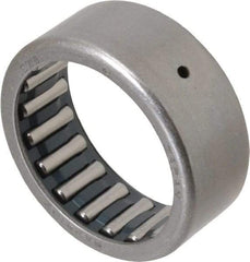 IKO - 1-1/2" Bore Diam, 6,800 Lb. Dynamic Capacity, 1-1/2 x 1-7/8 x 3/4", Caged, Open End, Shell Needle Roller Bearing - 1-7/8" Outside Diam, 3/4" Wide - Exact Tool & Supply