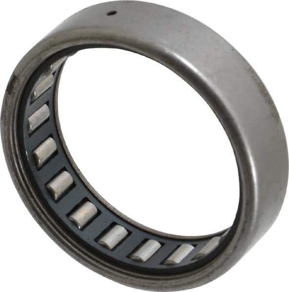 IKO - 1-1/2" Bore Diam, 4,200 Lb. Dynamic Capacity, 1-1/2 x 1-7/8 x 1/2", Caged, Open End, Shell Needle Roller Bearing - 1-7/8" Outside Diam, 1/2" Wide - Exact Tool & Supply