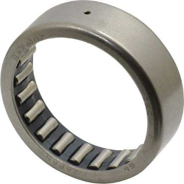 IKO - 1-5/8" Bore Diam, 5,700 Lb. Dynamic Capacity, 1-5/8 x 2 x 5/8", Caged, Open End, Shell Needle Roller Bearing - 2" Outside Diam, 5/8" Wide - Exact Tool & Supply
