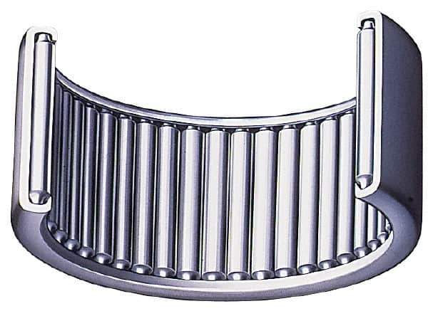 IKO - 1.181" Bore Diam, 3,850 Lb. Dynamic Capacity, 30 x 37 x 20mm, Caged, Double Seal, Open End, Shell Needle Roller Bearing - 1.457" Outside Diam, 0.787" Wide - Exact Tool & Supply