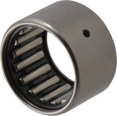 IKO - 7/8" Bore Diam, 4,400 Lb. Dynamic Capacity, 7/8 x 1-3/16 x 3/4", Caged, Shell Needle Roller Bearing - Heavy Section, 1-3/16" Outside Diam, 3/4" Wide - Exact Tool & Supply