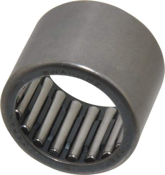 IKO - 1" Bore Diam, 6,500 Lb. Dynamic Capacity, 1 x 1-5/16 x 1", Caged, Shell Needle Roller Bearing - Heavy Section, 1-5/16" Outside Diam, 1" Wide - Exact Tool & Supply