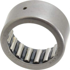 IKO - 1-1/8" Bore Diam, 5,700 Lb. Dynamic Capacity, 1-1/8 x 1-1/2 x 3/4", Caged, Shell Needle Roller Bearing - Heavy Section, 1-1/2" Outside Diam, 3/4" Wide - Exact Tool & Supply